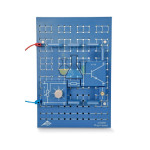 Plug-in board for building components